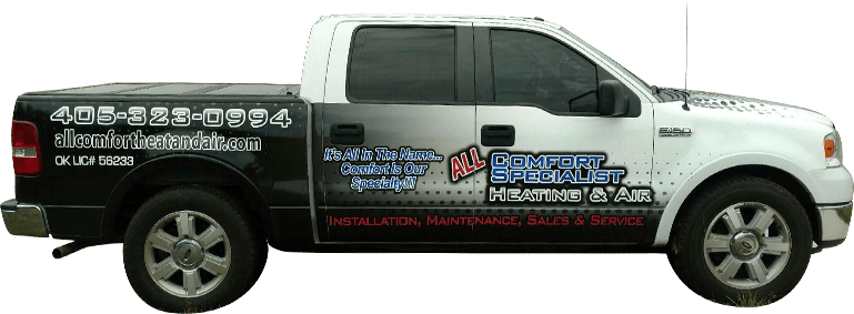 Service truck - All Comfort Specialist